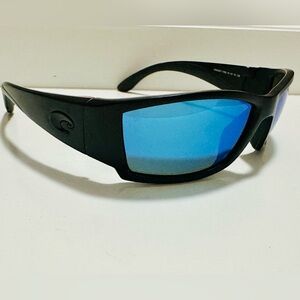 New Authentic Costa Corbina Polarized Sunglasses Blackout/Blue Mirror Glass lens